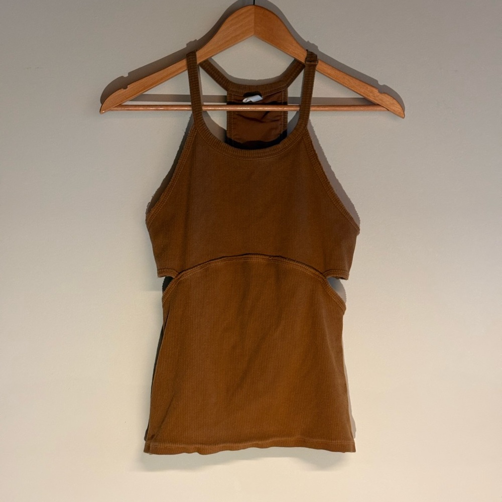 FP Movement by Free People Brown Tank Top